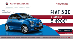 Desktop Screenshot of fiat-500-occasion.com