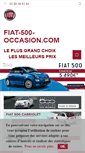 Mobile Screenshot of fiat-500-occasion.com